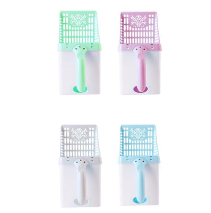 Pet Litter Cleaning Shovel Set