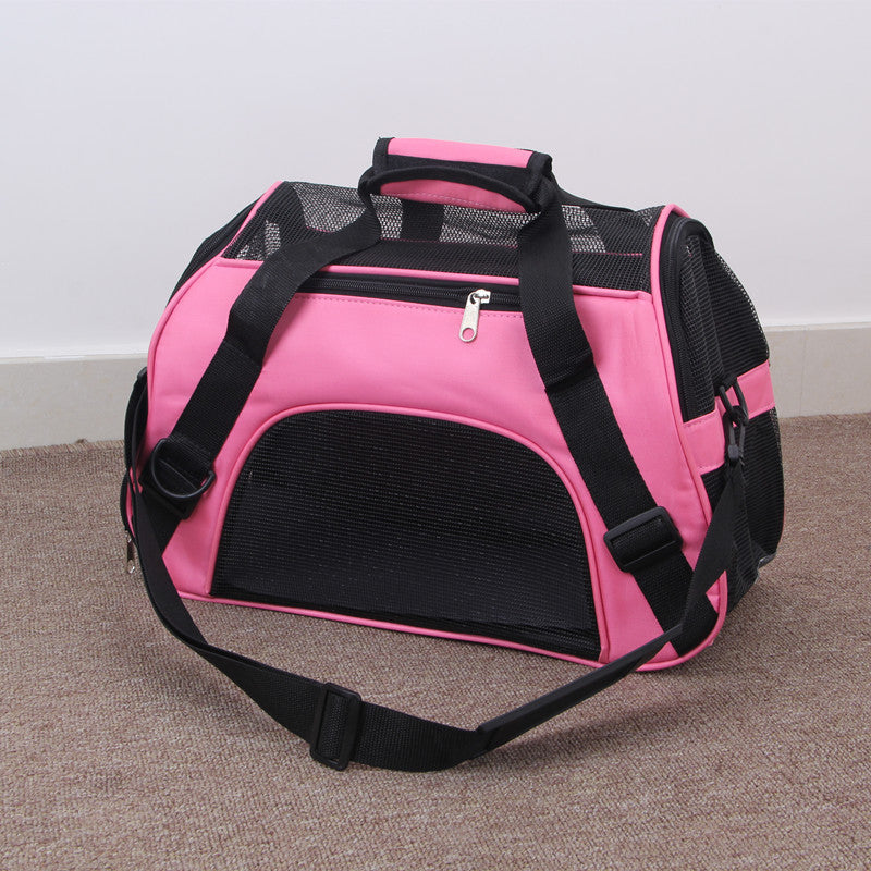 Portable Mesh Pet Travel Bag