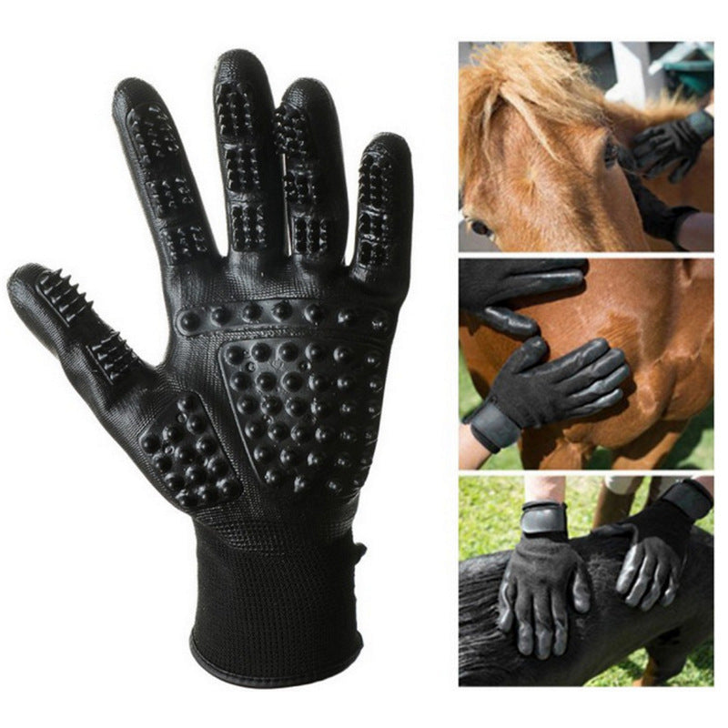 Pet Massage & Cleaning Gloves