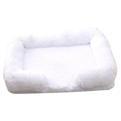 Plush Round Dog Bed