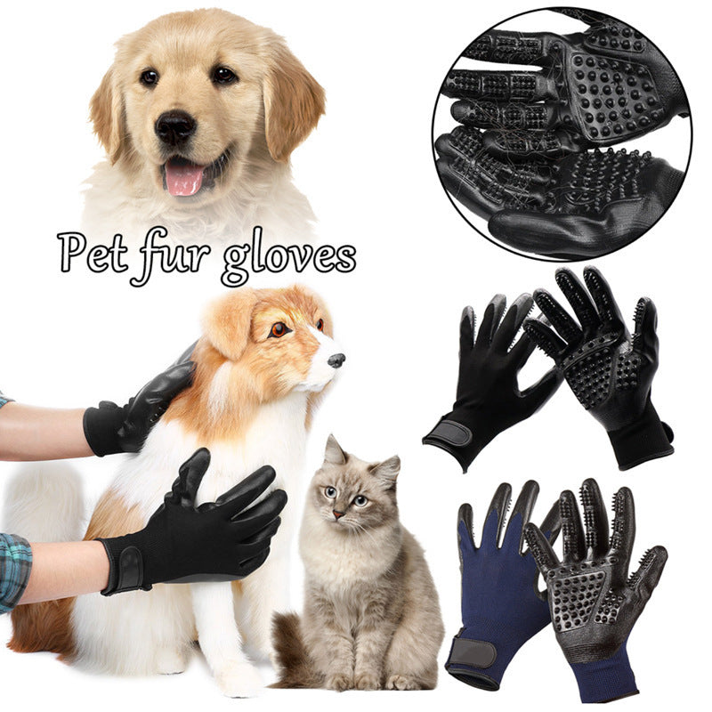 Pet Massage & Cleaning Gloves