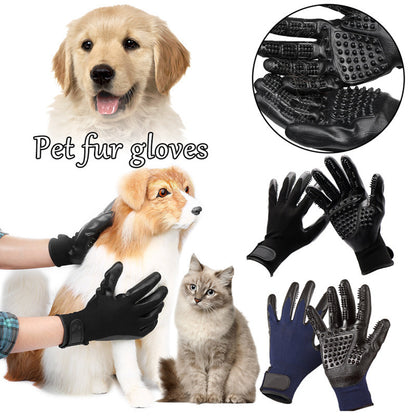 Pet Massage & Cleaning Gloves