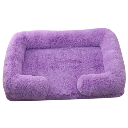 Plush Round Dog Bed