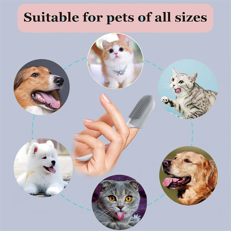 Silicone Pet Finger Toothbrush