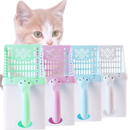 Pet Litter Cleaning Shovel Set