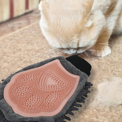 Dual-Sided Pet Bath Brush