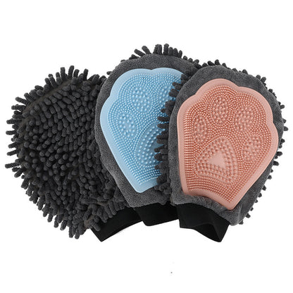 Dual-Sided Pet Bath Brush